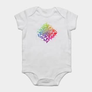 Geometric Rainbow Baby Bodysuit